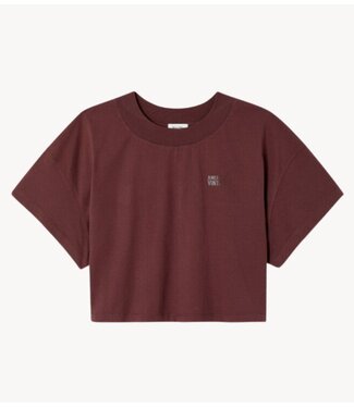 American Vintage T-shirt GIXY POURPRE