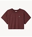 American Vintage T-shirt GIXY POURPRE
