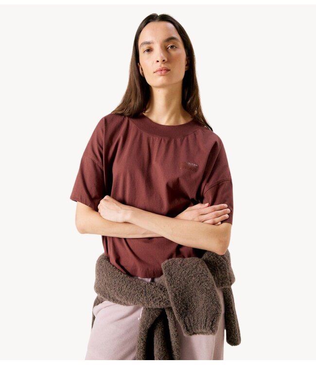American Vintage T-shirt GIXY POURPRE