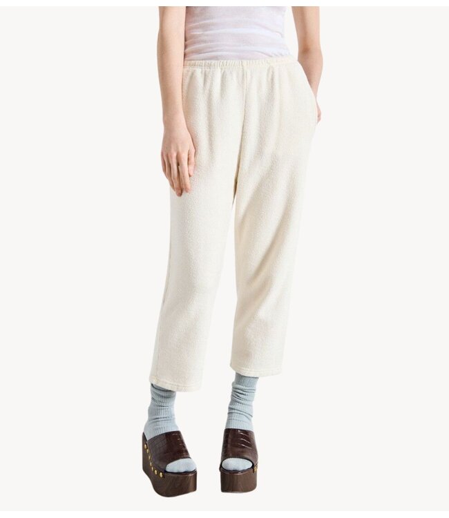 American Vintage Broek jogging Bobypark ecru