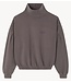 American Vintage Sweater JITBAY col montant CENDRE VINTAGE