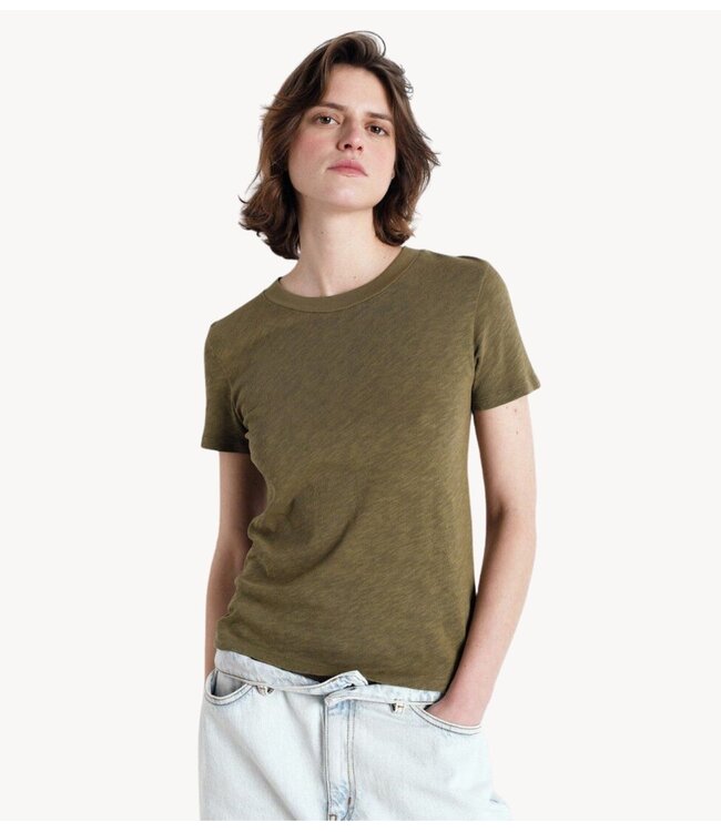 American Vintage T-shirt Sonoma AJUSTE MC COL ROND buisson
