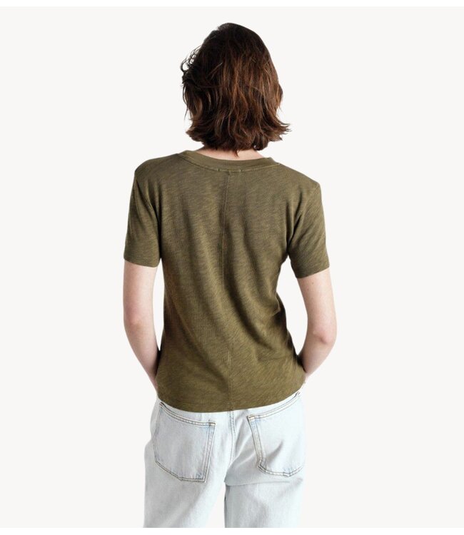 American Vintage T-shirt Sonoma AJUSTE MC COL ROND buisson