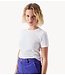 American Vintage T-shirt Sonoma AJUSTE MC COL ROND blanc