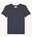 American Vintage T-shirt Sonoma AJUSTE MC COL ROND navy blue