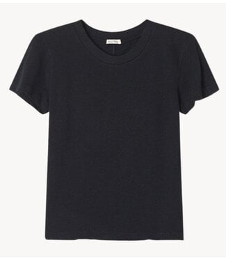 American Vintage T-shirt Sonoma AJUSTE MC COL ROND noir