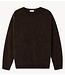 American Vintage Trui VITOW PULL AMPLE COL ROND  CAFE CHINE