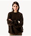 American Vintage Trui VITOW PULL AMPLE COL ROND  CAFE CHINE