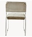 HKLIVING Stoel Endless dining chair: velvet, dirty chai