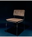 HKLIVING Stoel Endless dining chair: velvet, dirty chai