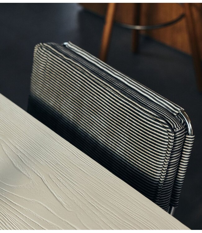 HKLIVING Stoel Endless dining chair: stripe, monochrome