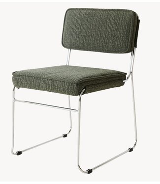 HKLIVING Stoel Endless dining chair: edge, wild olive