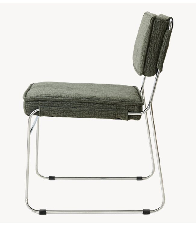 HKLIVING Stoel Endless dining chair: edge, wild olive