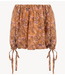 OU. Blouse Top Champe Paisley