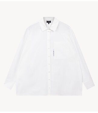 Alix The Label Blouse ladies woven oversized blouse soft white