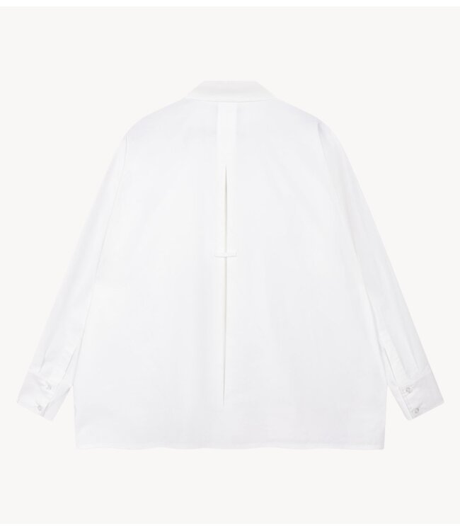 Alix The Label Blouse ladies woven oversized blouse soft white