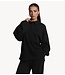 Alix The Label Shirt ladies knitted Alix polo black