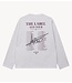 Alix The Label Shirt ladies knitted photo longsleeve t-shirt soft grey melange