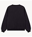Alix The Label Trui ladies knitted eagle sweater charcoal grey
