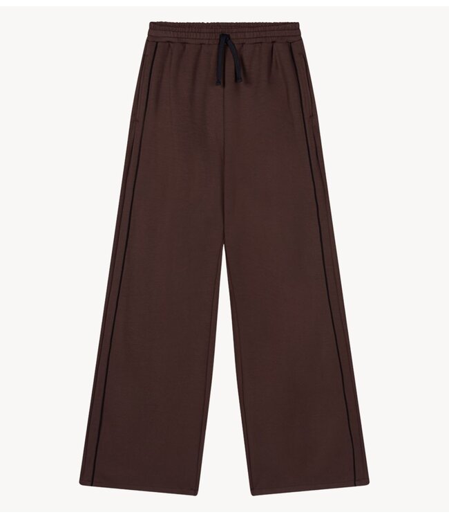 Alix The Label Broek ladies knitted piping pants