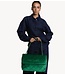 Alix The Label Tas ladies woven big velvet bag mid green