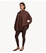 Alix The Label Legging ladies knitted clean legging deep brown