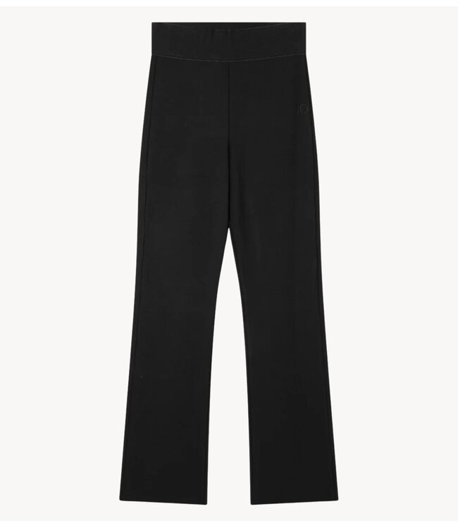 10DAYS Broek flare punto pants black