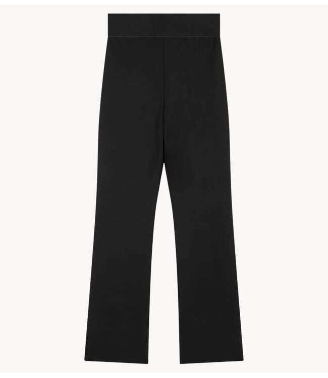 10DAYS Broek flare punto pants black