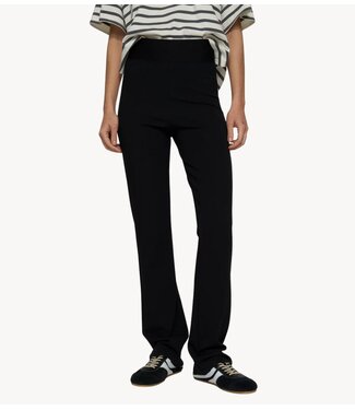10DAYS Broek flare punto pants black