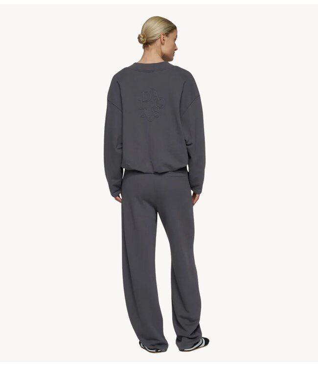 10DAYS Broek banana pants fleece steel blue