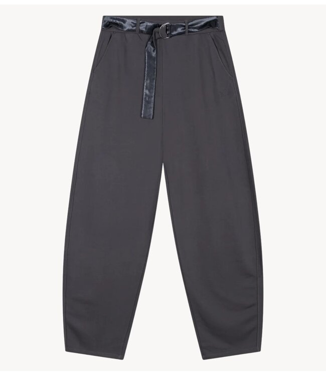 10DAYS Broek banana pants fleece steel blue