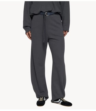 10DAYS Broek banana pants fleece steel blue