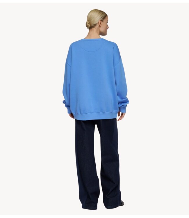 10DAYS Broek western pants chambray dark blue