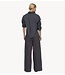 10DAYS Broek wide pants jog twill steel blue