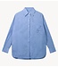 10DAYS Blouse long sleeve shirt check ultramarine