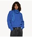 10DAYS Trui hairy knit sweater ultramarine
