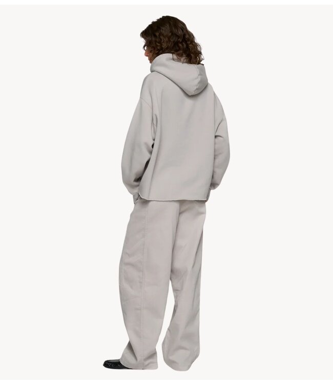 10DAYS Trui statement hoodie stone