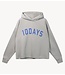 10DAYS Trui statement hoodie stone