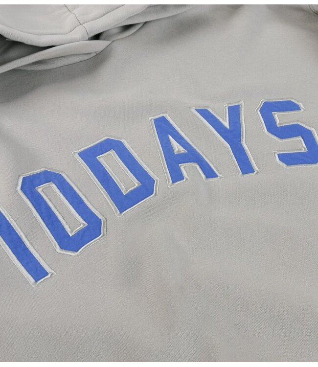 10DAYS Trui statement hoodie stone