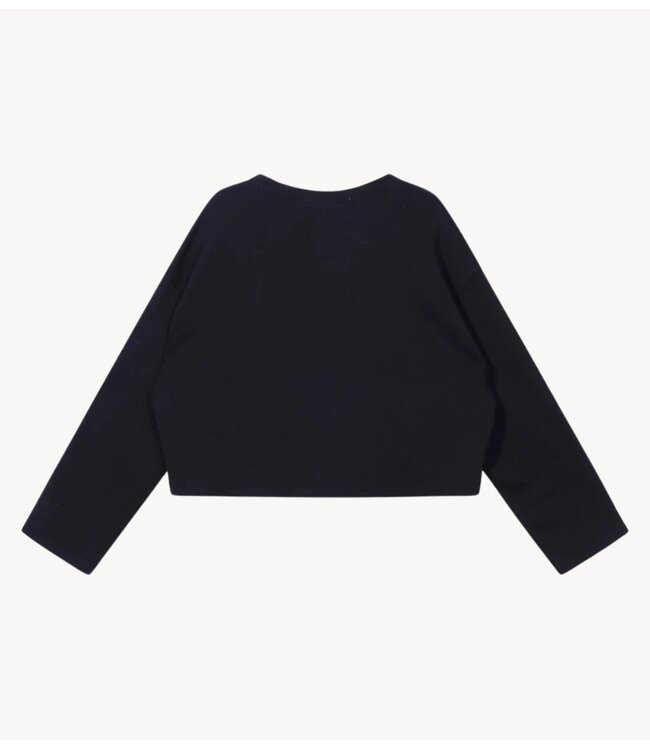 10DAYS Trui short 10DAYS sweater black