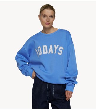 10DAYS Trui statement sweater ultramarine