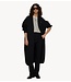 10DAYS Vest long baseball cardigan black