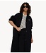 10DAYS Vest long baseball cardigan black
