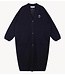10DAYS Vest long baseball cardigan black