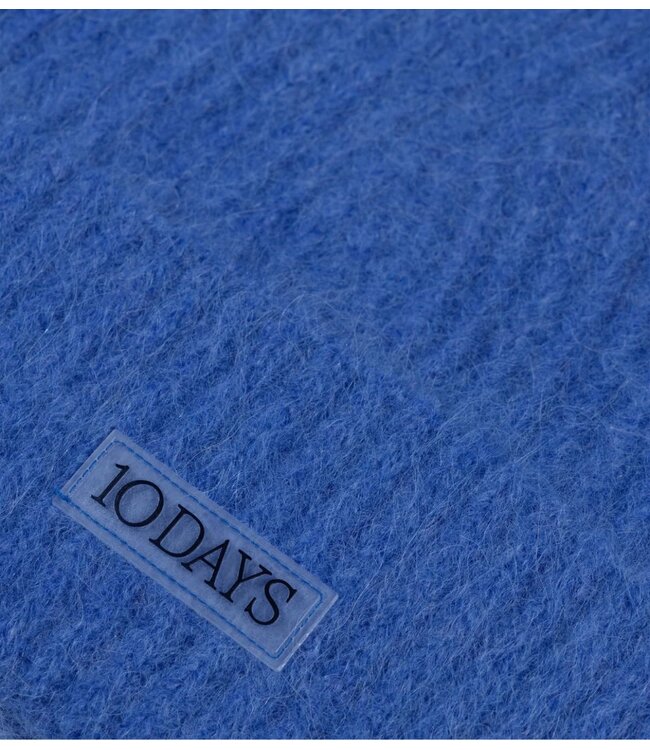 10DAYS Muts hairy beanie ultramarine
