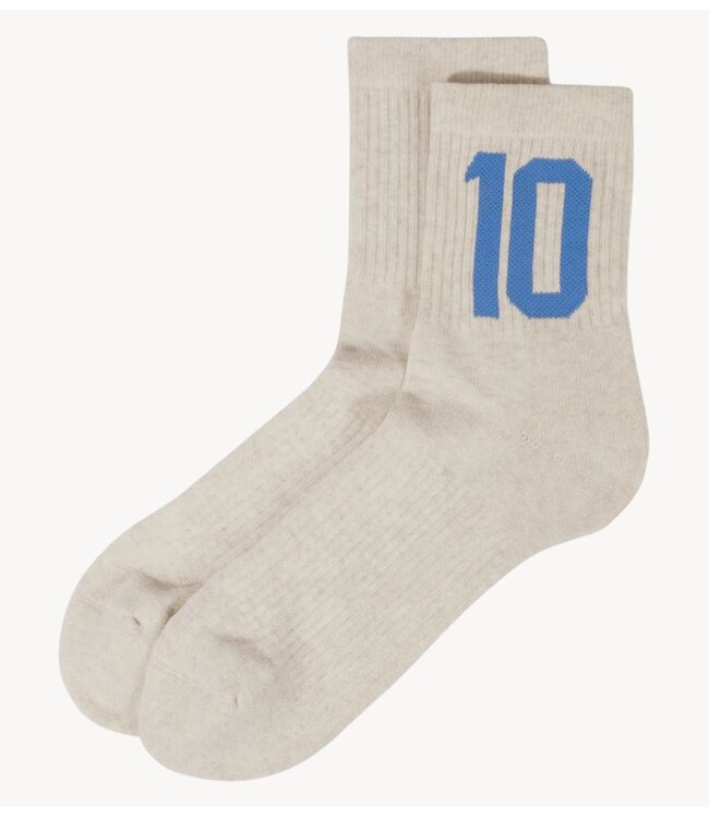 10DAYS Sokken socks baseball 10 soft white melee