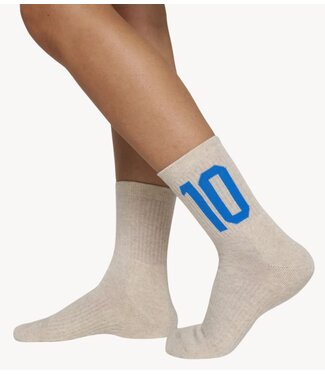 10DAYS Sokken socks baseball 10 soft white melee