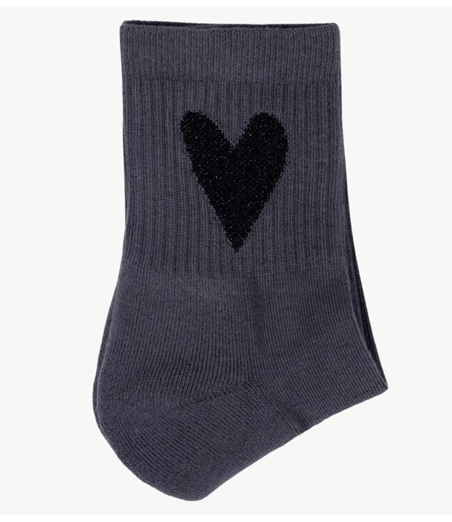 10DAYS Sokken socks heart steel blue