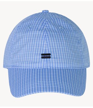 10DAYS Pet cap check ultramarine