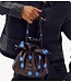HARPER & YVE Tas RAYE-BAG BLUE POLKA DOT